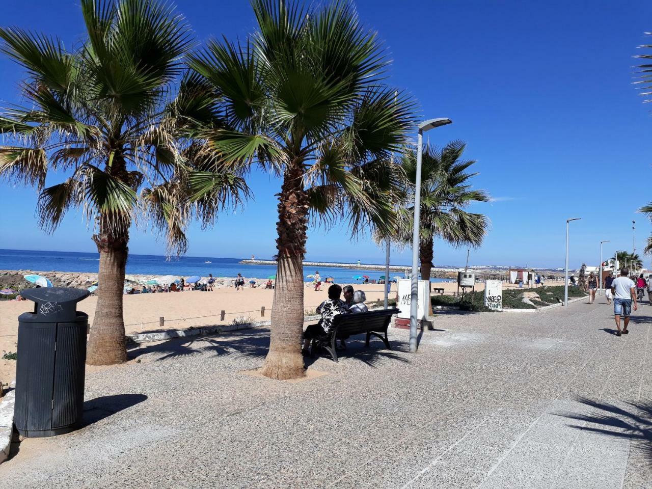 Abmar- Por-Do-Sol, Vista Mar, Remodelado, Wifi, 80Mt Praia Quarteira Buitenkant foto